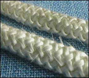 round braided fiberglass wick