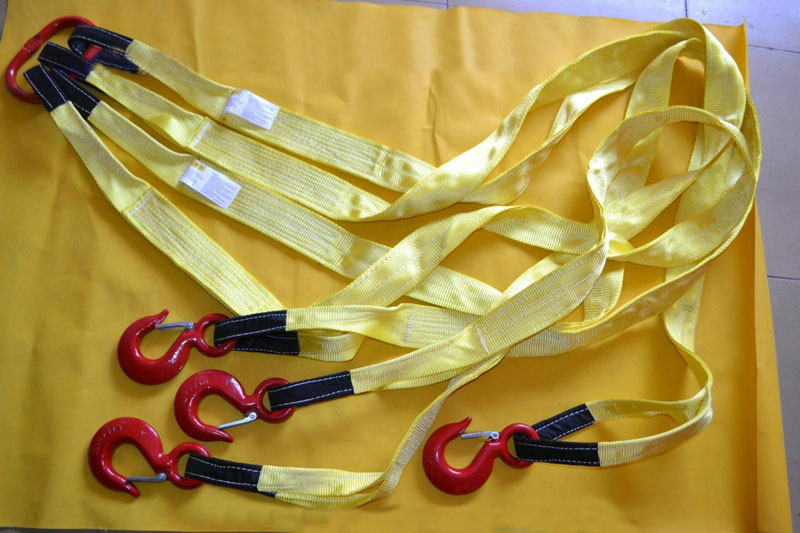 四腿扁平吊带组合吊具，四腿扁平吊带成套索具