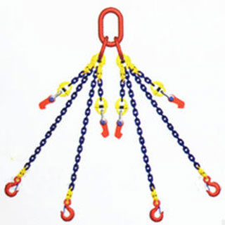 four leg adjustable chain lifting sling