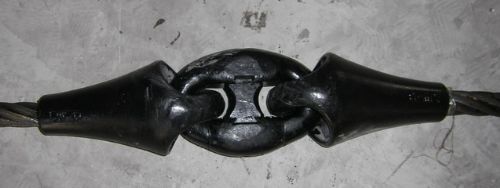 rope pear Sockets casting wire rope rigging