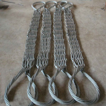 wire rope woven flat sling