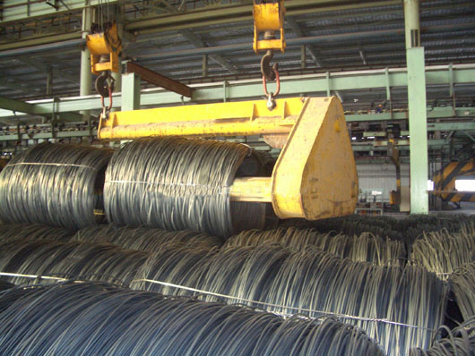 wire coil tong