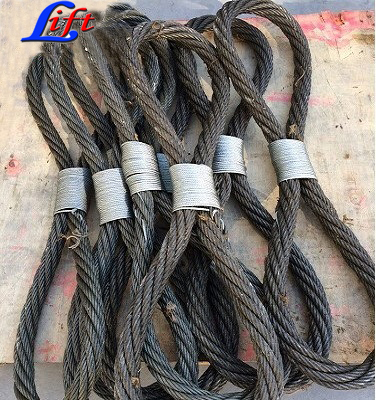 超大吨位钢丝绳索具|大直径钢缆铰接索具|无极环形铰接索具
